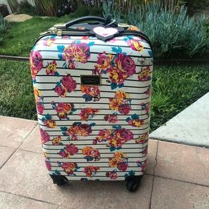Betsy Johnson carry on luggage